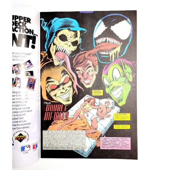 Spider-Man #24 Vol 1 30th Anv Double Infinity War Crossover Hobgoblin1992 NM/M - Picture 3 of 5